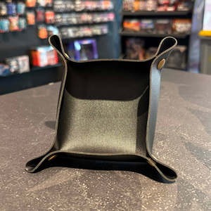 Square Dice Tray - Black