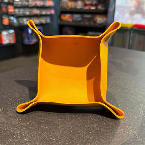 Square Dice Tray - Yellow