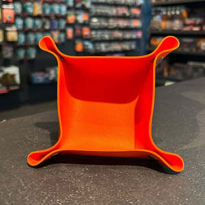 Square Dice Tray - Orange