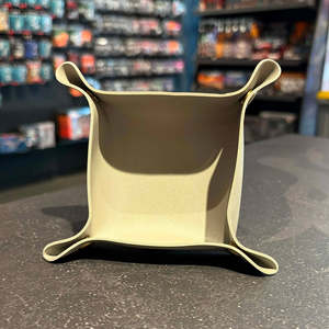 Square Dice Tray - Grey