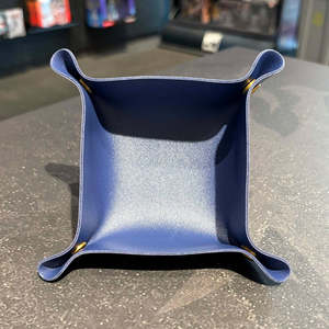 Square Dice Tray - Blue