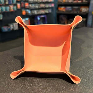 Dice: Square Dice Tray - Pink