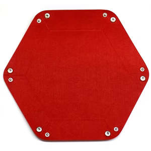 Felt Dice Tray - Red