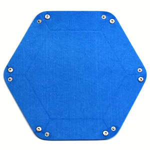 Hexagon Dice Tray - Blue