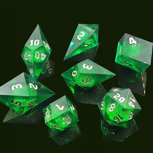 Kryptonite - Liquid Core Handcrafted Dice Set