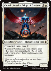 Captain America, Wings of Freedom [Marvel Super Heroes]