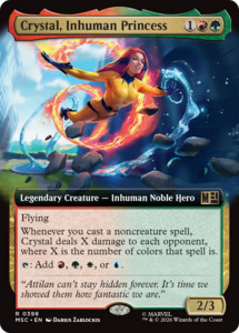 Crystal, Inhuman Princess (Extended Art) [Marvel Super Heroes Commander]