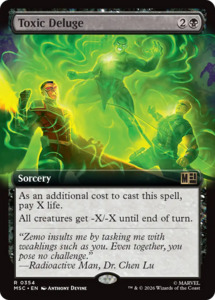 Toxic Deluge (Borderless) [Marvel Super Heroes Commander]