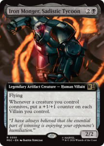 Iron Monger, Sadistic Tycoon (Extended Art) [Marvel Super Heroes Commander]