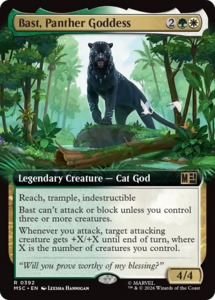 Bast, Panther Goddess (Extended Art) [Marvel Super Heroes Commander]