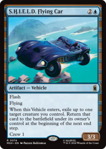 S.H.I.E.L.D. Flying Car [Marvel Super Heroes]