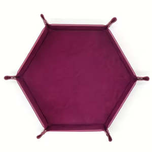 Hexagon Dice Tray - Plum