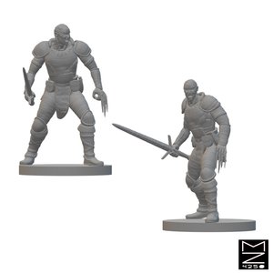 Frostragers | BeaMini Unpainted RPG Miniatures