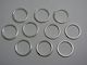10 Metal rings 18mm Beadzone