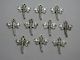 10 Silver metal dragonflies Beadzone