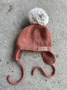 Harakeke Merino Hat - Cedar