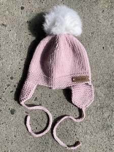 Harakeke Merino Hat - Dusky Pink