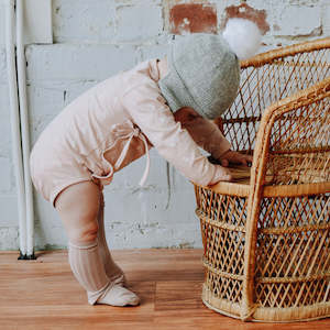 Harakeke Merino Hats: Harakeke Merino Hat - Marle Grey