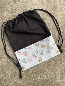 Deluxe Swim Bag - Owls