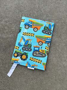 Plunket Book Covers - Construction Blue