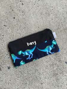 Pencil Cases: Pencil Case - Steggy Rex