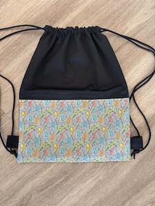 Deluxe Swim Bag - Tiny Robot Dino (side way design)