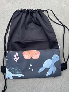 Deluxe Swim Bag - Turtle Time