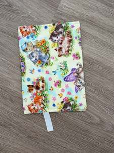 Plunket Book Covers - Dreamy Kitten (Sideways Design)