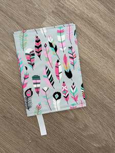 Plunket Book Covers - Grey Feathers