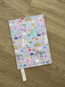 Plunket Book Covers - Unicorns and Rainbows