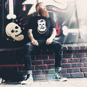 Merchandise: BEARDED. Tee