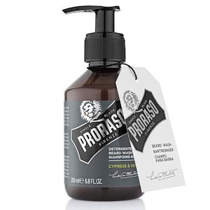 Beard Care: Proraso Beard Wash Cypress & Vetyver 200ml