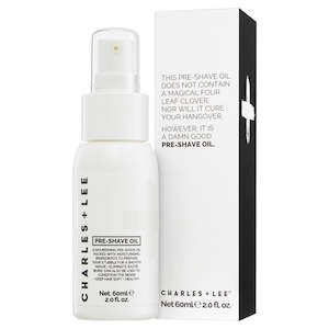 Charles + Lee Pre-Shave Oil - 60mL