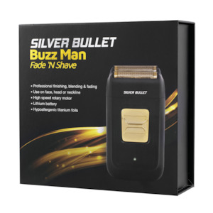 Silver Bullet BuzzMan Fade ‘N Shave Gold Foil Shaver