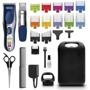 Wahl Color Pro Cordless Combo w Barber Knuckle Fade Brush