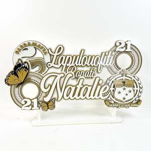 Samoan Keys: BC23- Twin double stack key