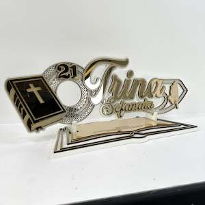 BC1- Bible and Praying hands key