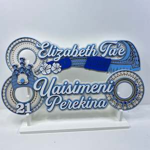 Twin Keys: 13Q- Twin double stack key