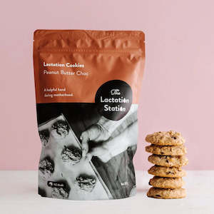 Lactation Cookies | Peanut Butter Choc