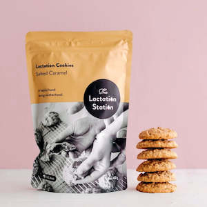 Lactation Cookies | Salted Caramel