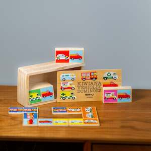 Kiwiana Vehicle Dominoes