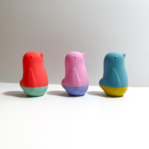 Bath Toys: Silicone Bird Squirters