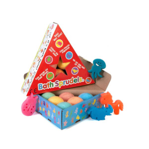 Bath Toys: Bath Bomb Sprudels | Six Pack