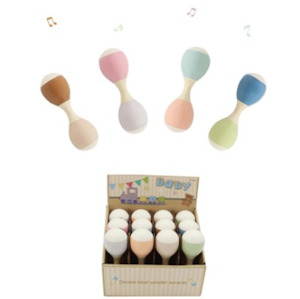 Wooden Maracas Rattle