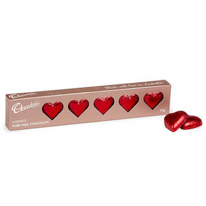 Food And Drink: Solid Milk Chocolate Hearts | 45g