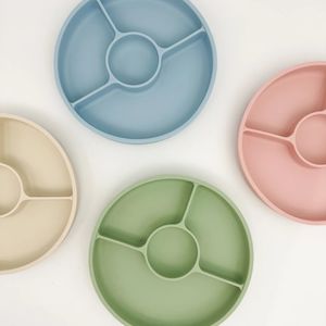 Plates Bowls Cutlery: Divider Plate with Lid