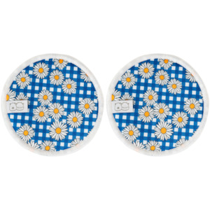 Daisy Gingham Breast Pads