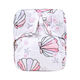 Mermaid Shells Newborn Nappy