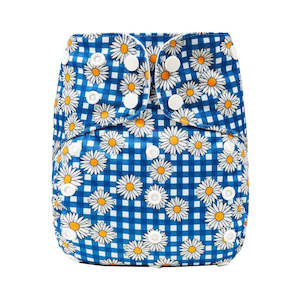 Cloth Nappies: Daisy Gingham Cloth Nappy | Large