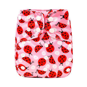 Love Bugs Cloth Nappy | Large